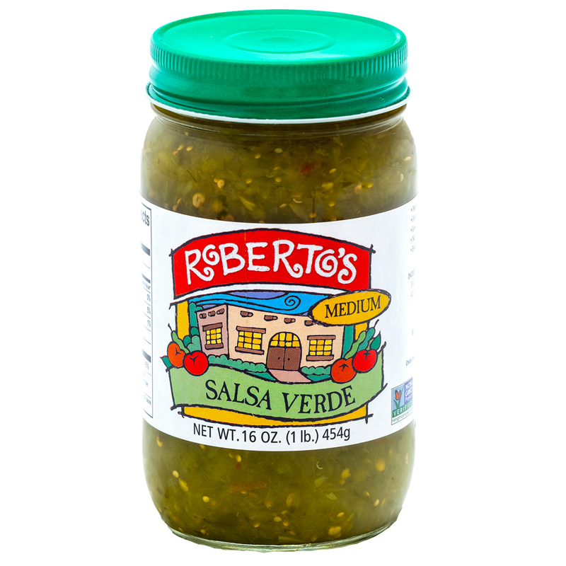 Salsa Verde Medium Roberto's Salsa and Sauces